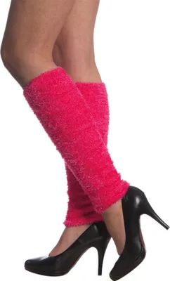 Produktbild von Flauschstulpen neonpink