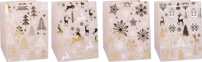 Immagine prodotto di Sacchetto regalo M 26x32x12 cm NATALE