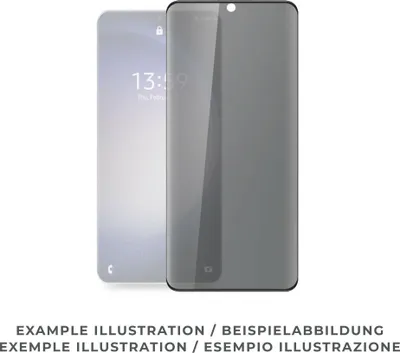 Produktbild von prio 3D Anti-Spy Tempered Glass für Samsung S25+ schwarz
