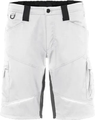 Produktbild von Kübler Activiq Stretchshorts weiß/anthrazit Gr. 66