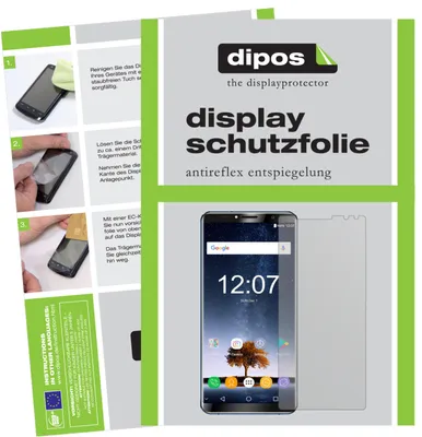 Produktbild von 6x Schutzfolie für Oukitel K6 matt Displayschutzfolie Folie Display Schutz dipos