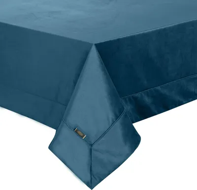 Immagine prodotto di Tovaglia in velluto 145x260 cm blu navy