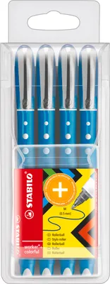 Zdjęcie produktu dla Tintenroller Stabilo worker colorful blau