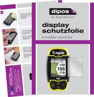 Produktbild von 3x Schutzfolie für Izzo Swami 5000 klar Displayschutzfolie Folie Display Schutz dipos
