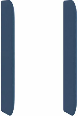 Immagine prodotto di vidaXL Testiera con orecchie blu 80 x 16 x 4 cm in tessuto