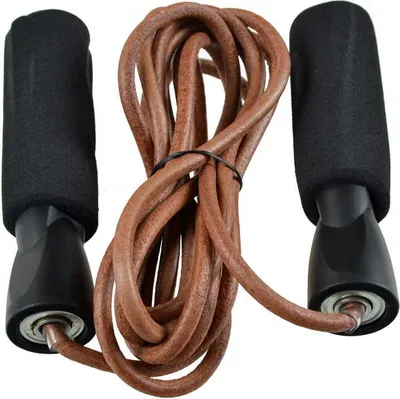 Image de Corde à sauter en cuir avec poids Profit Fit DK 1023