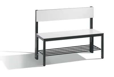 Immagine prodotto di Panca C+P con schienale, Basic Plus, H796xL1000xP407mm, 7021