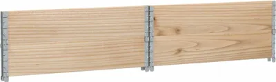 Obrázek produktu pro vidaXL Truhlík na květináče 100x100 cm z masivního borovicového dřeva