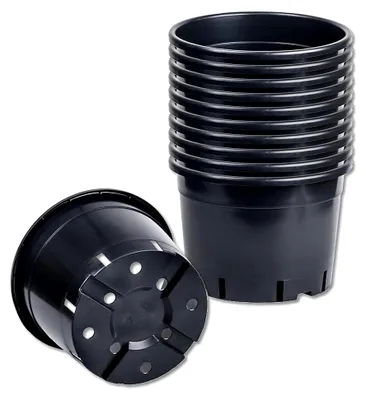 Produktbild von 10 x Anzuchttopf Pflanztopf 10 L schwarz Ø 28 cm x 22 cm