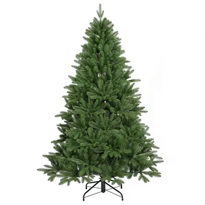 Produktbild von Salcar 180 cm Premium-Künstlicher Weihnachtsbaum mit 100% PE Nadeln Tannenbaum mit 1447 Spritzen