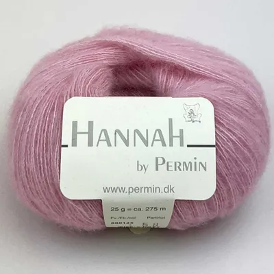 Produktbild von Hannah by Permin – Luxusgarn aus Wolle, Seide & Kaschmir (25 zuckerwatte)