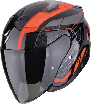 Zdjęcie produktu dla Kask Scorpion Exo-Z1 Vue Jet czarny / czerwony M