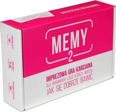 Obrázek produktu pro Gra Towarzyska Memy - Memy 2