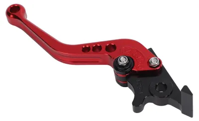 Zdjęcie produktu dla Składana dźwignia hamulca CNC ze stopu aluminium Regulowana dźwignia hamulca do motocykla DAX125 ST125 CT125 Hunter Cub Czerwona
