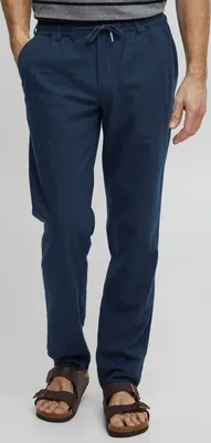 Produktbild von FQ1924 FQBente Herren Leinenshorts lange Hose Leinen Mix mit Kordeln Regular Fit