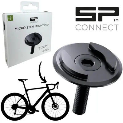 Produktbild von SP Connect Micro Stem Mount Pro Fahrrad Top Cap Vorbau Handy Halter