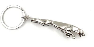 Produktbild von Onwomania Schlüsselanhänger - "Panther Katze Raubtier" - Metall Glücksbringer ideal als Geschenk z.B. für den besten Freund, die beste Freundin, Mama