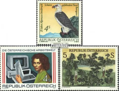 Produktbild von Briefmarken Österreich 1987 Mi 1901,1902,1903 (kompl.Ausg.) postfrisch Sondermarken