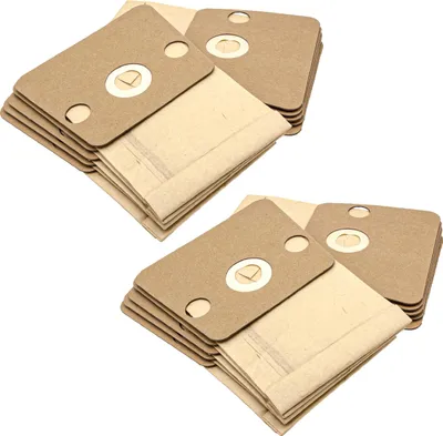 Produktbild von vhbw 20x Staubbeutel kompatibel mit Rowenta ZR 480 Staubsauger - 22,5cm x 16,5cm Sandfarben
