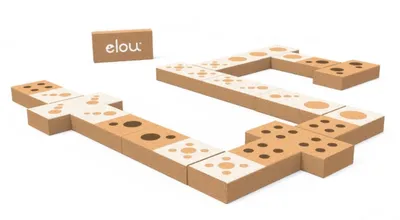 Image de Blocs de liège écologiques - Dominos