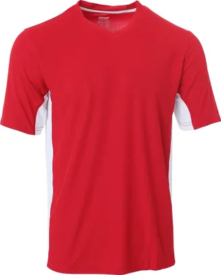 Produktbild von Herren Fitness Shirt Sportshirt Trikot Rot L - 52/54