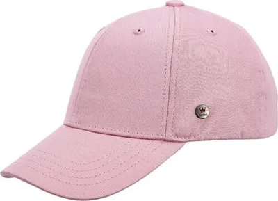 Balke Kinder-Baseballcap aus Baumwolle in rosa