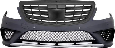 Produktbild von Stoßfänger für Mercedes W222 S-Klasse 13-17 Kühlergrill Schwarz S63 Look
