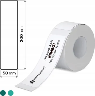 Obrázek produktu pro Samolepicí termální termotransferové štítky pro Niimbot M2 M3 50x200