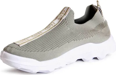 Produktbild von topschuhe24 3011 Damen Light Slipper Plateau Sneaker, Farbe:Miami Green, Größe:41 EU