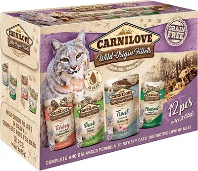 Image de Carnilove Cat Ragù Busta Multipack 12x85g