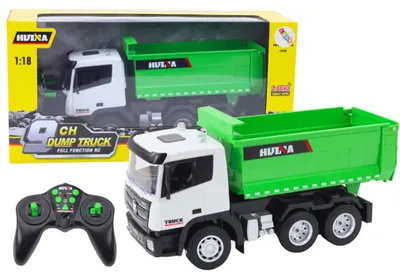 Produktbild von Ferngesteuerter RC Muldenkipper 1:18 Grün