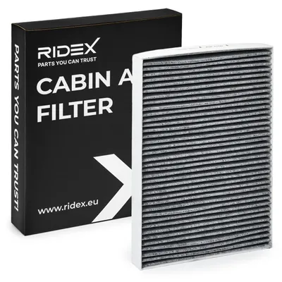 Produktbild von RIDEX 424I0005 Innenraumfilter Pollenfilter für VW GOLF II (19E, 1G1) Aktivkohle