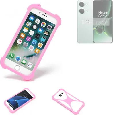 Produktbild von K-S-Trade Handy Hülle kompatibel mit OnePlus Nord 3 5G Schutz Hülle Bumper Silikon Schutz Hülle Cover Case Silikoncase Silikonbumper TPU Softcase