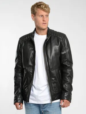 Produktbild von JCC Lederjacke 3102241 Herren black 58