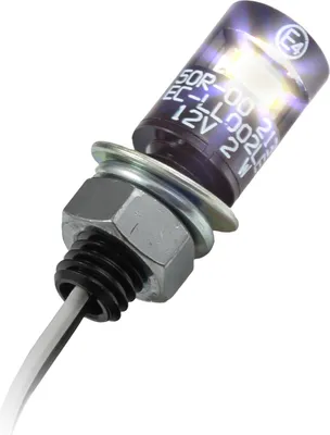 Obrázek produktu pro Osvětlení SPZ SMD Sky, černé, s certifikátem E, s hliníkovým krytem a závitem M8