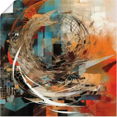 Produktbild von ARTland Poster Abstraktion Größe: 30x30 cm