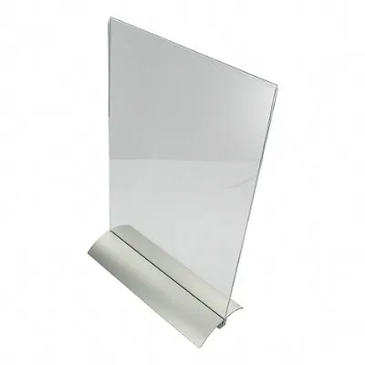 Obrázok produktu pre DURABLE Tischaufsteller Presenter A4 Acryl/Alu 1 St