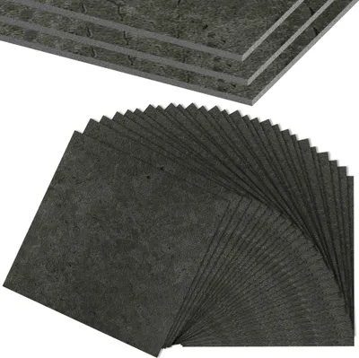 Produktbild von JOIEYOU PVC Bodenbelag 30x30 cm 27 Stück Vinylboden Selbstklebend Klebefliesen Boden Wasserfest Rutschfest Bodenfliesen für Wohnzimmer Küche Bad (S110-1, 2.5㎡)
