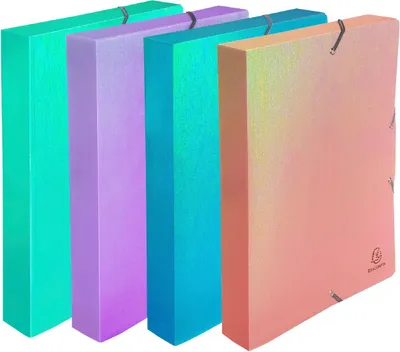 Produktbild von Exacompta Archivbox Candy Tidy DIN A4 Rückenbreite 40 mm Farben sortiert 8 Stück