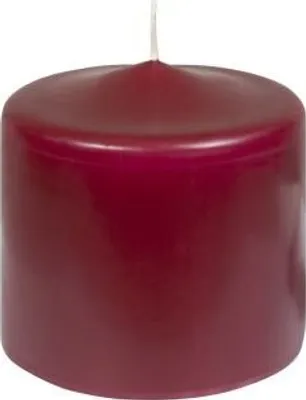 Produktbild von Premium Stumpenkerzen Burgund 100 x 100 mm, 1 Stück