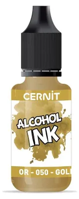 Produktbild von Cernit Alkoholtinte 20 ml - 050 Gold