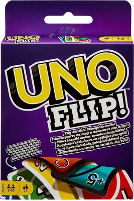 Produktbild von Games UNO Flip, Kartenspiel, 7 Jahr(e)