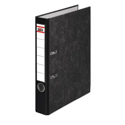 Obrázek produktu pro dots 624456 Ordner schwarz Karton 5,0 cm DIN A4