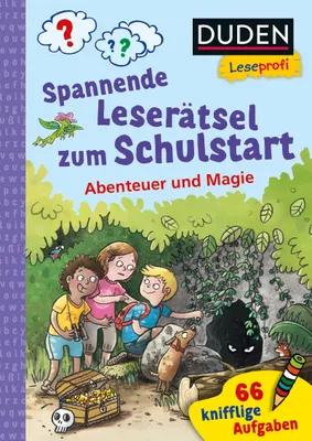 Produktbild von Duden Leseprofi - Spannende Leserätsel zum Schulstart: Abenteuer und Magie, 1. Klasse