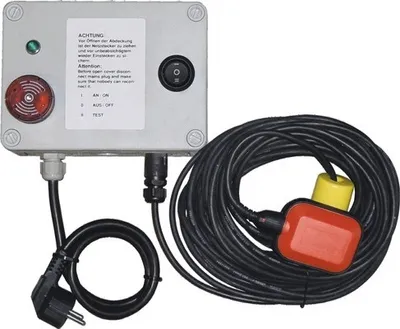 Produktbild von Überfüllmelder für Sammelgrube mit optischem Blinklicht und akustischem Signal