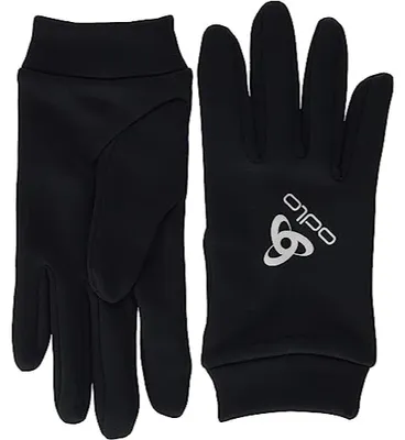 Image de Gants Stretchfleece liner, unie - Odlo, Couleur:20731 dark sapphire, Taille:XXL