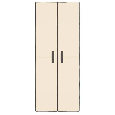 Produktbild von “2026 Modern“ Schuhschrank Creme 60x30x166cm Stoff - Designermöbel 280696 - Schuhregale