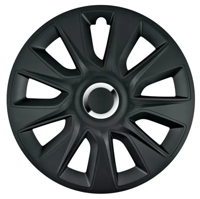 Zdjęcie produktu dla PILOT Zestaw 4 kołpaków 13" Stratos RC czarna dwuwarstwowa farba