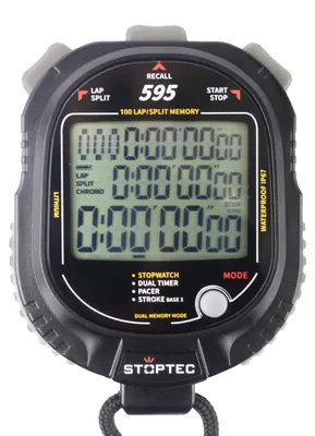 Produktbild von Stoptec Stoppuhr 595 (100 Memory)