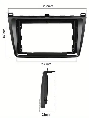 Produktbild von Android Autoradio – Multimediasystem – Navigationssystem – CarPlay – Android Auto – 7-Zoll HD-Touchscreen